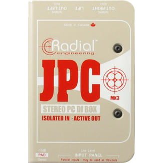 Radial Engineering JPC Stereo PC DI Box